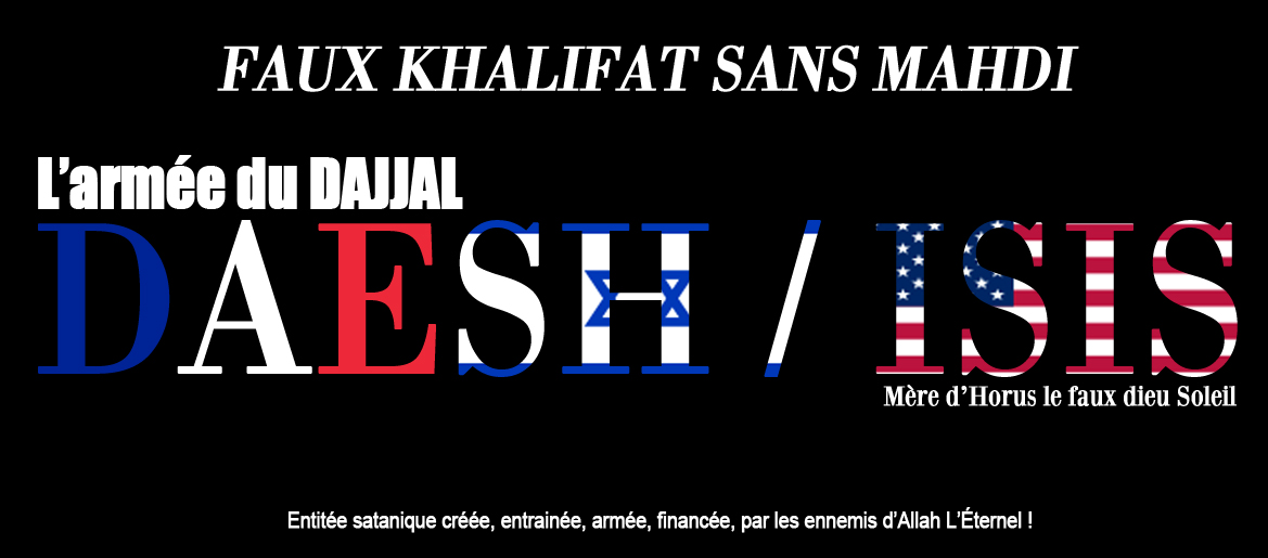Faux khalifat daesh isis