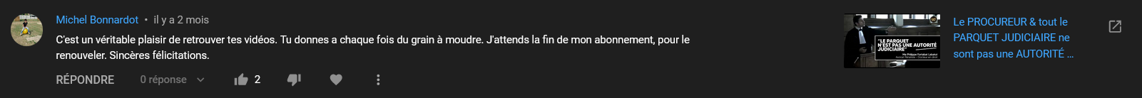 Témoignages