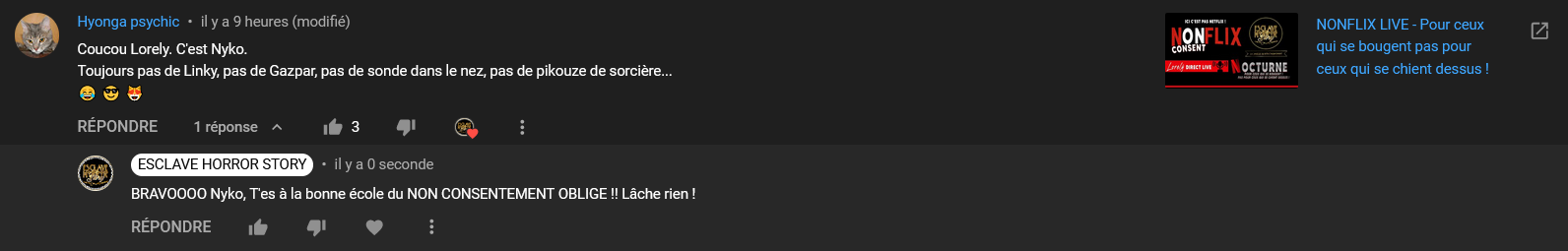 Témoignages