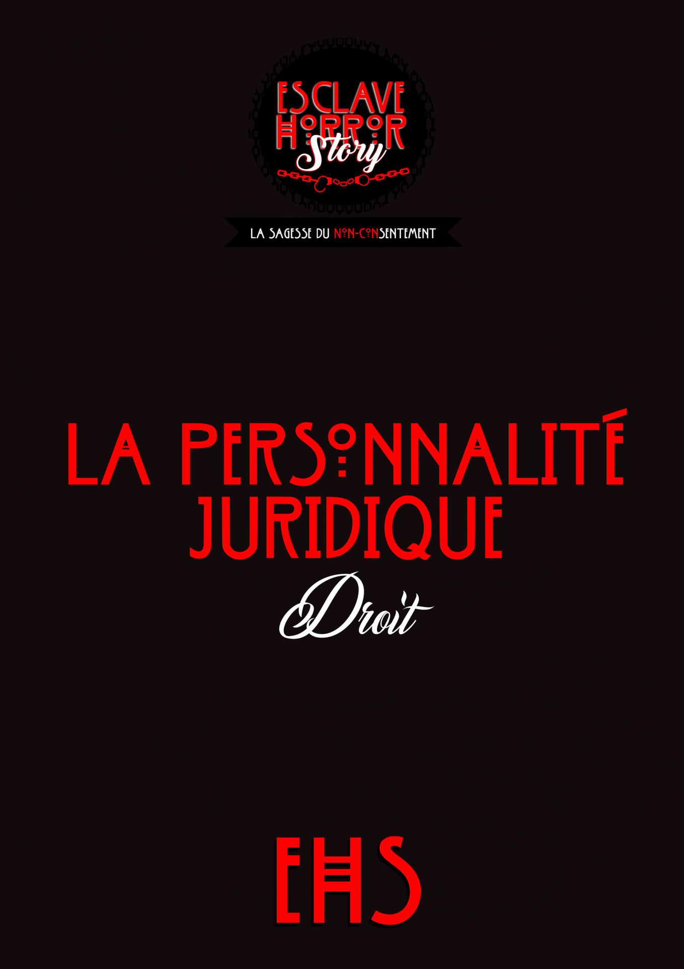 La personnalité juridique