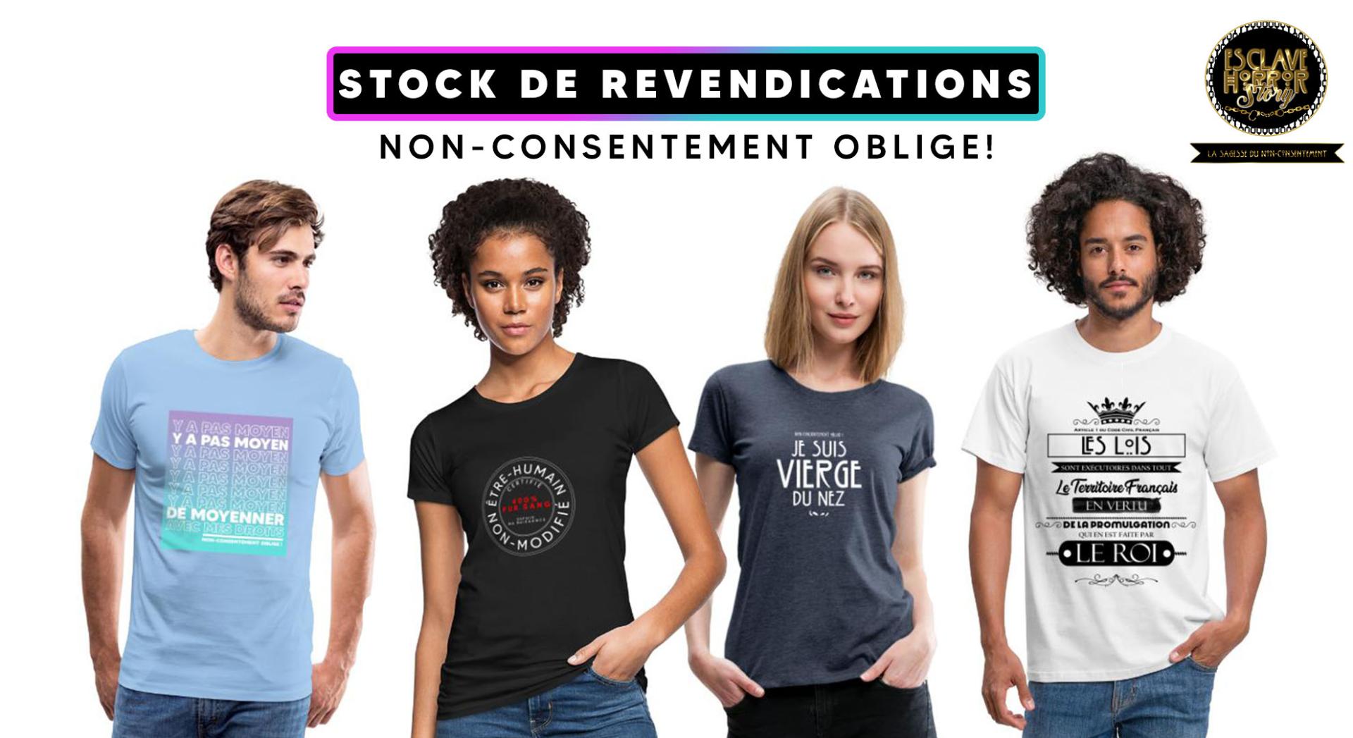 Stock de revendications boutique